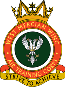 West Mercian Wing Air Cadets Squadron badge