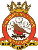 2279 (Wrexham) Air Cadets (ATC)/Air Cadets Squadron badge. Click to go to the 2279 (Wrexham) Air Cadets (ATC)/Air Cadets homepage