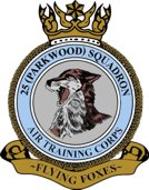 25 (Parkwood) Air Training Corps (ATC)/Air Cadets Squadron badge. Click to go to the 25 (Parkwood) Air Training Corps (ATC)/Air Cadets homepage