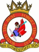 469 (Lowestoft) Air Training Corps (ATC)/Air Cadets Squadron badge. Click to go to the 469 (Lowestoft) Air Training Corps (ATC)/Air Cadets homepage