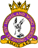 Highland Wing Air Training Corps (ATC)/Air Cadets Wing badge. Click to go to the Highland Wing Air Training Corps (ATC)/Air Cadets Wing homepage